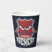 Personalisiert NAME Archery Sports Recurve Bow Arr Pappbecher (Vorderseite)