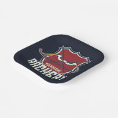 Personalisiert NAME Archery Sports Recurve Bow Arr Pappteller (Gewinkelt)