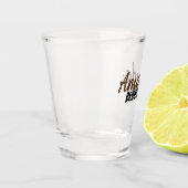 Personalisiert Name Bachelor Party Shot Glass. Schnapsglas (Links)
