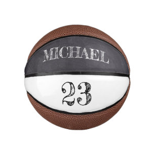 Personalisiert Name Ball Player benutzerdefinierte Mini Basketball