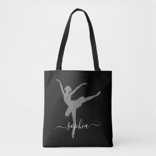 Personalisiert Name Ballerina Tote Bag Tasche