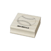 Personalisiert Name Baseball Gummistempel (Stempel)