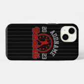 Personalisiert NAME Baseball Team Player Game iPhone Hülle (Rückseite (Horizontal))