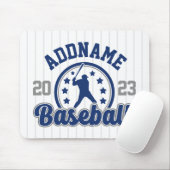 Personalisiert NAME Baseball Team Player Game Mousepad (Mit Mouse)