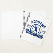 Personalisiert NAME Baseball Team Player Game Planer (Anzeige)