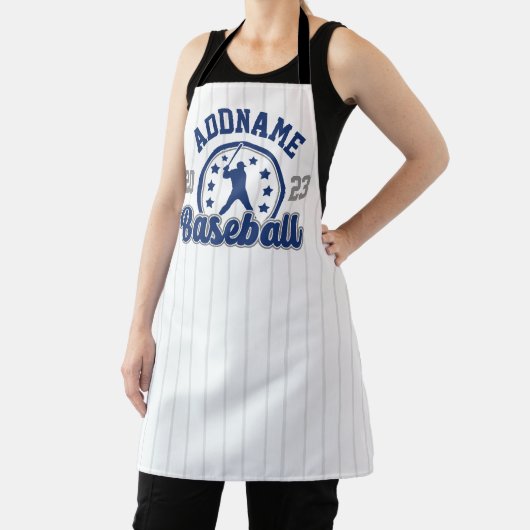 Personalisiert NAME Baseball Team Player Game Schürze (InSitu)