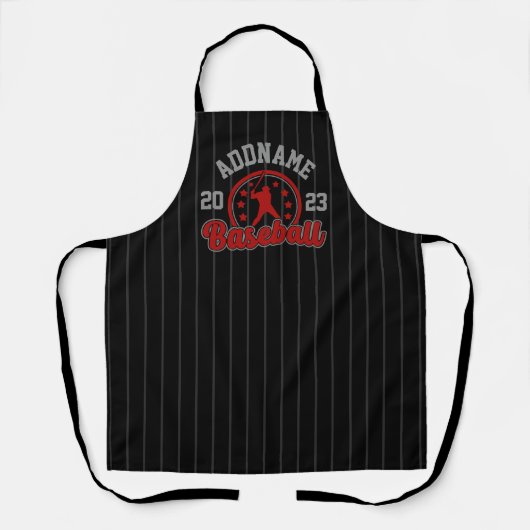 Personalisiert NAME Baseball Team Player Game Schürze (Vorderseite)