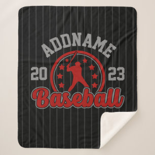 Personalisiert NAME Baseball Team Player Game Sherpadecke