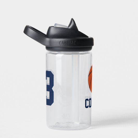 Personalisiert Name Basketball Jersey Trinkflasche (rechts)