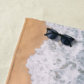 Personalisiert Name Beach Handtuch für Sommerabent (Beispiel)