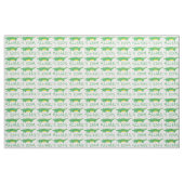 Personalisiert Name Bedroom Croc Alligator Gator Stoff (Fat Quarter (45,7 x 55,9 cm))