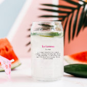 Personalisiert Name - benutzerdefinierte Definitio Dosenglas