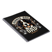 Personalisiert Name Berner Dog Vater - Bernese Dad Notizblock (Rechte Seite)
