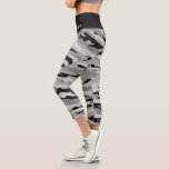 Personalisiert Name Black Camouflage Pattern Capri Leggings<br><div class="desc">Dieses moderne Design zeichnet sich durch ein schwarzes Tarnmuster aus,  mit Ihrem personalisierten Namen und Herz auf der Weste #fashion #Leggings #wear #Fitness #fitnesswear #apparel #apparel #fun #gifts #sports #style #stylish #trendy #trendy #personalified gifts #personalisiert #personalified</div>