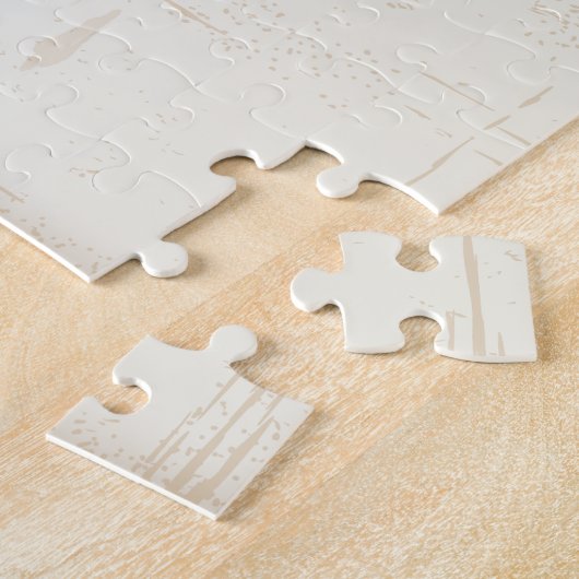 Personalisiert NAME Bull Steer Skull Western Ranch Puzzle (Seite)