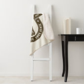 Personalisiert NAME Bull Steer Skull Western Ranch Sherpadecke (Beispiel)