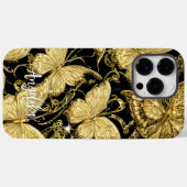 Personalisiert Name Butterfly Case-Mate iPhone Hülle (Rückseite (Horizontal))