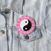 Personalisiert Name Button Karate Party für ein Mä (Beispiel)