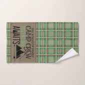 Personalisiert NAME Camping Erlebnis Badhandtuch Set (Handtuch)