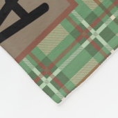 Personalisiert NAME Camping Erlebnis Fleecedecke (Ecke)