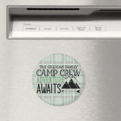 Personalisiert NAME Camping Erlebnis Magnet (In Situ (Geschirrspüler))