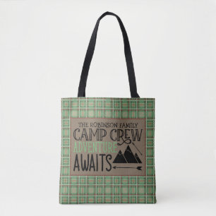 Personalisiert NAME Camping Erlebnis Tasche