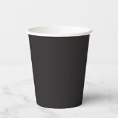 Personalisiert NAME Cheeky Roadkill Cafe Party Pappbecher (Rückseite)