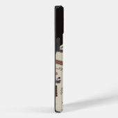 Personalisiert Name Chocolate Theme Pattern Case-Mate iPhone Hülle (Rückseite / Rechts)