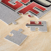 Personalisiert NAME Classic Car Garage Custom Shop Puzzle (Seite)