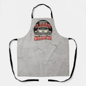 Personalisiert NAME Classic Car Garage Custom Shop Schürze (Vorderseite)