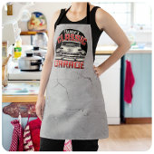 Personalisiert NAME Classic Car Garage Custom Shop Schürze