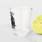 Personalisiert NAME Classic Muscle Garage Retro Schnapsglas (Rechts)