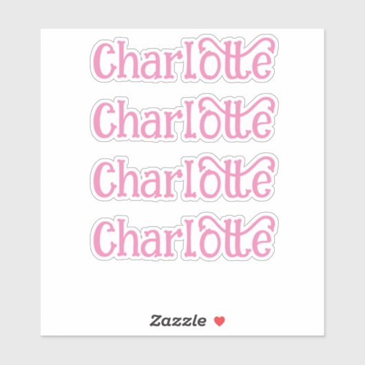 Personalisiert Name Decal Custom Times Vier Aufkle Aufkleber (Blatt)