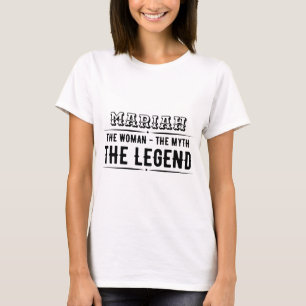 Personalisiert Name der Frau Der Mythos Die Legend T-Shirt