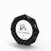 Personalisiert Name Dr. Minimalistisch Doctor Absc Fotoblock (Rechts)