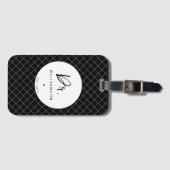 Personalisiert Name Dr. Minimalistisch Doctor Absc Gepäckanhänger (Vorderseite (Horizontal))