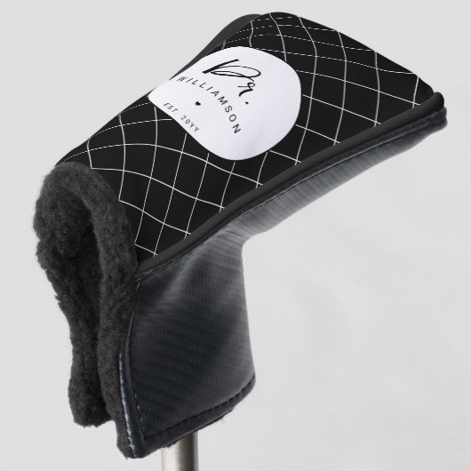 Personalisiert Name Dr. Minimalistisch Doctor Absc Golf Headcover (3/4 Vorderseite)