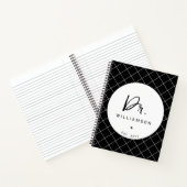 Personalisiert Name Dr. Minimalistisch Doctor Absc Notizblock (Innenseite)