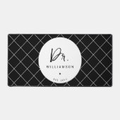 Personalisiert Name Dr. Minimalistisch Doctor Absc Schreibtischunterlage (Vorderseite)