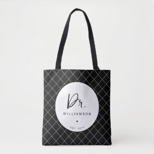 Personalisiert Name Dr. Minimalistisch Doctor Absc Tasche