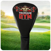 Personalisiert NAME Fitness Zuhause GYM Gewichtsab Golf Headcover