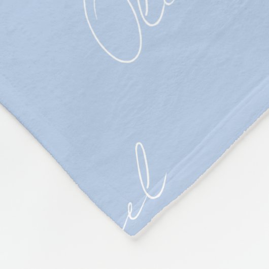 Personalisiert Name Fleece Blanket (Ecke)
