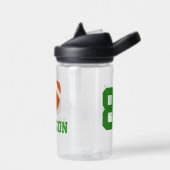 Personalisiert Name Football Jersey Nummer Trinkflasche (Links)