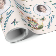 Personalisiert Name Foto Age Magical Fairy Birthda