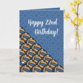 Personalisiert Name Foto Sport Volleyball Geburtst Karte (Gelbe Blume)