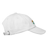 Personalisiert Name Gay Pride Rainbow Bestickte Baseballkappe (Rechts)