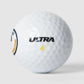 Personalisiert Name Geschenkbier benutzerdefiniert Golfball (Logo)