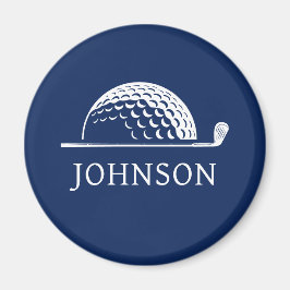 Personalisiert Name Golf Club Ball Magnet