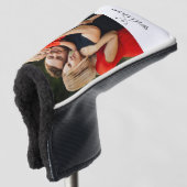 Personalisiert Name Golf Clubs Foto Golf Headcover (3/4 Vorderseite)