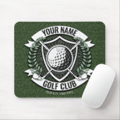 Personalisiert NAME Golfer Golfclub Turf Clubhaus Mousepad (Mit Mouse)